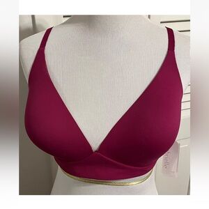 Ambrielle Super Soft Lounge Bra, Lafayette Rose Color, Size XL, New with Tags